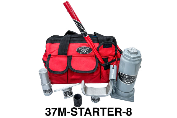 JacKセット Starter Bottle Jack Recovery Kit with 8 Ton Bottle Jack – Safe Jack