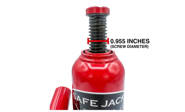 Safe Jack 6-Ton Bottle Jack Recovery Kit (With Jack)