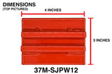 12 Ton Pinch Weld Frame Pad