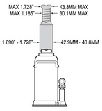 12 Ton Extension Screw Collar