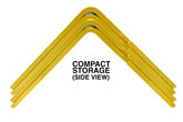 Compact Wheel Chocks With Chain