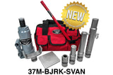 8 Ton Bottle Jack Recovery Kit With The Sprinter Van Jack Pad