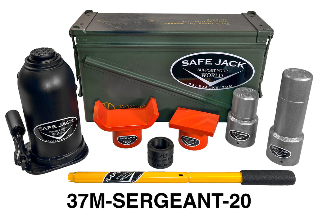 20 Ton 'The Sergeant' Off Road Kit Safe Jack