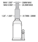6 Ton Extension Screw Collar