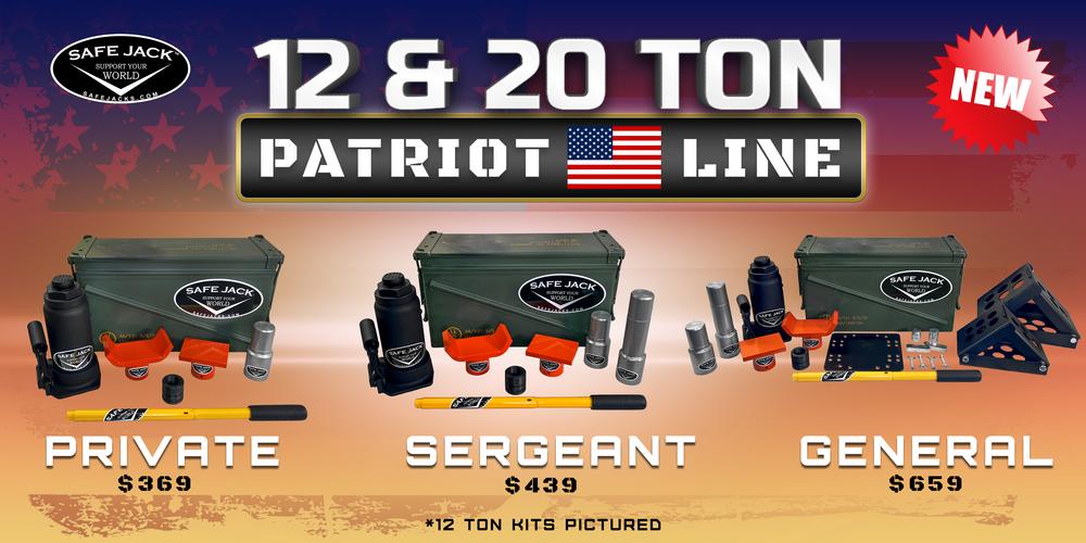 The Patriot Line - 12 & 20 Ton