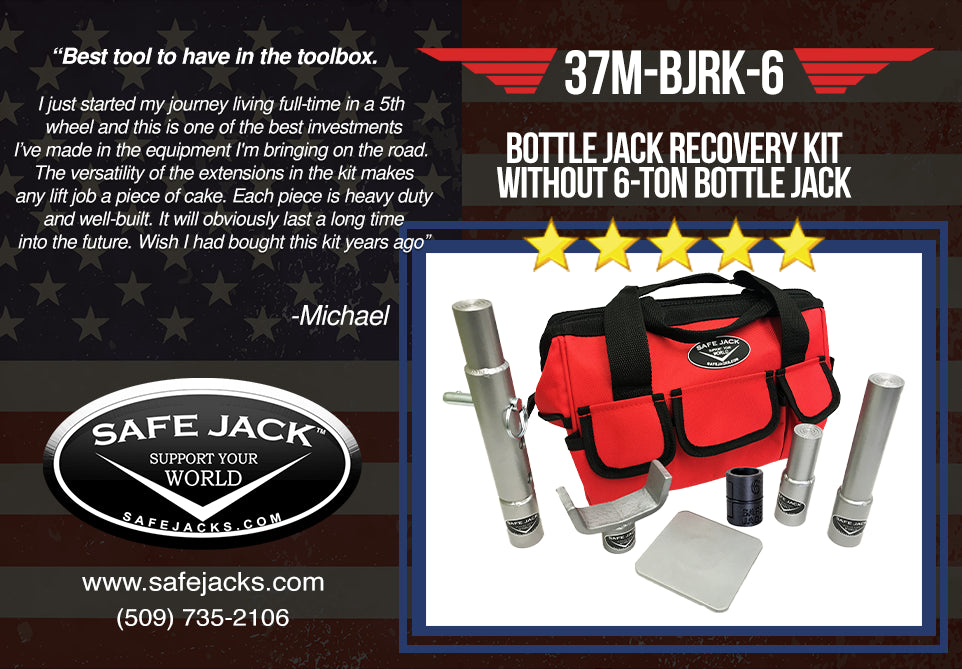Safe Jack Bottle Jack Recovery Kit